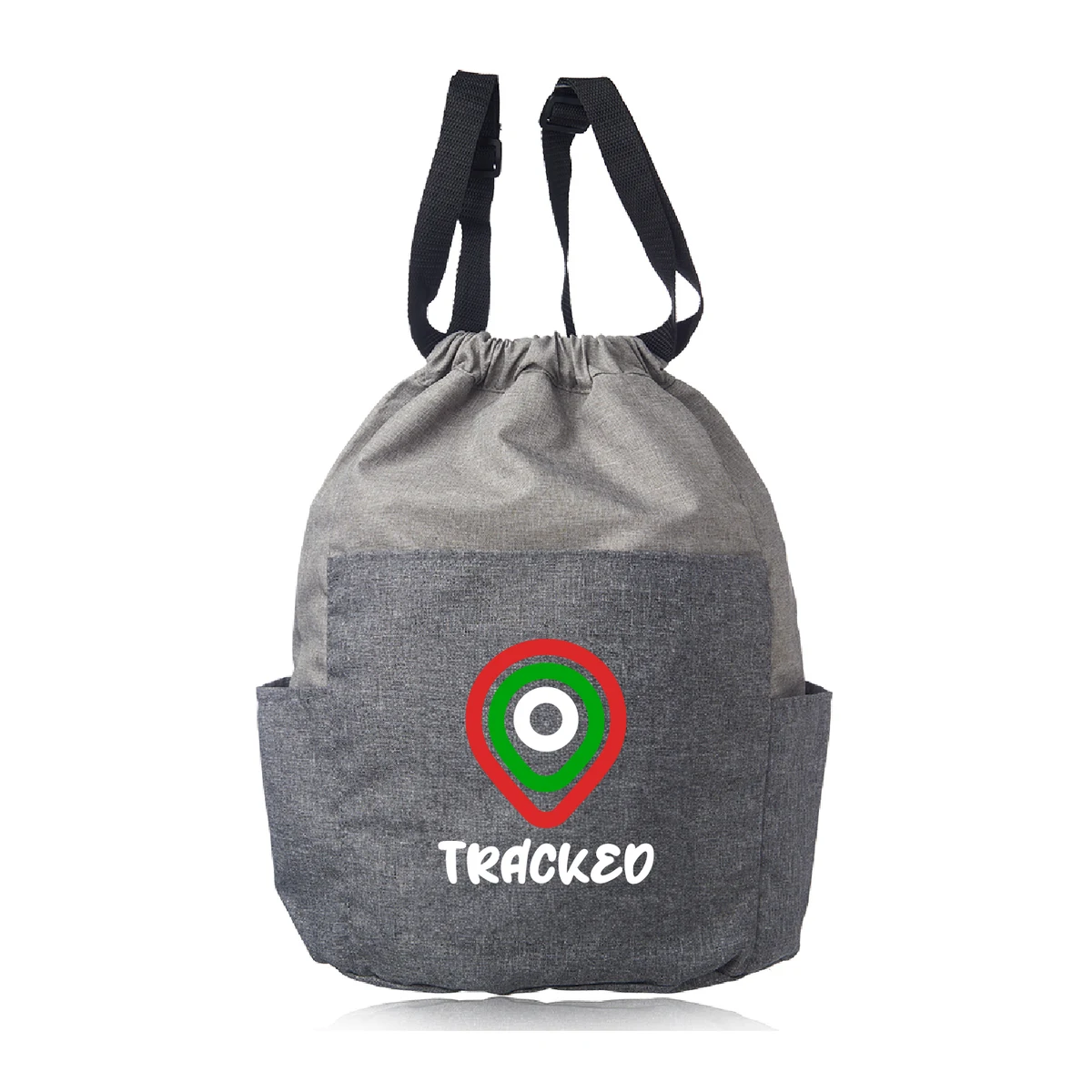 Satchel Drawstring Backpack (Full Color Imprint) 1