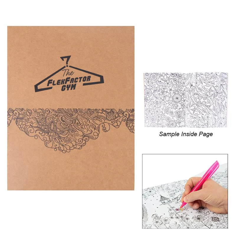 Garden Adult Coloring Book 1