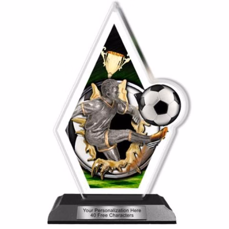 Acrylic Trophy: 6" Quasar, (Event type/design)