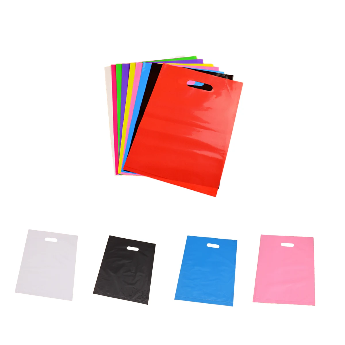 Die Cut Handle Plastic Bag 1