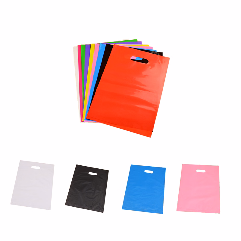 Die Cut Handle Plastic Bag