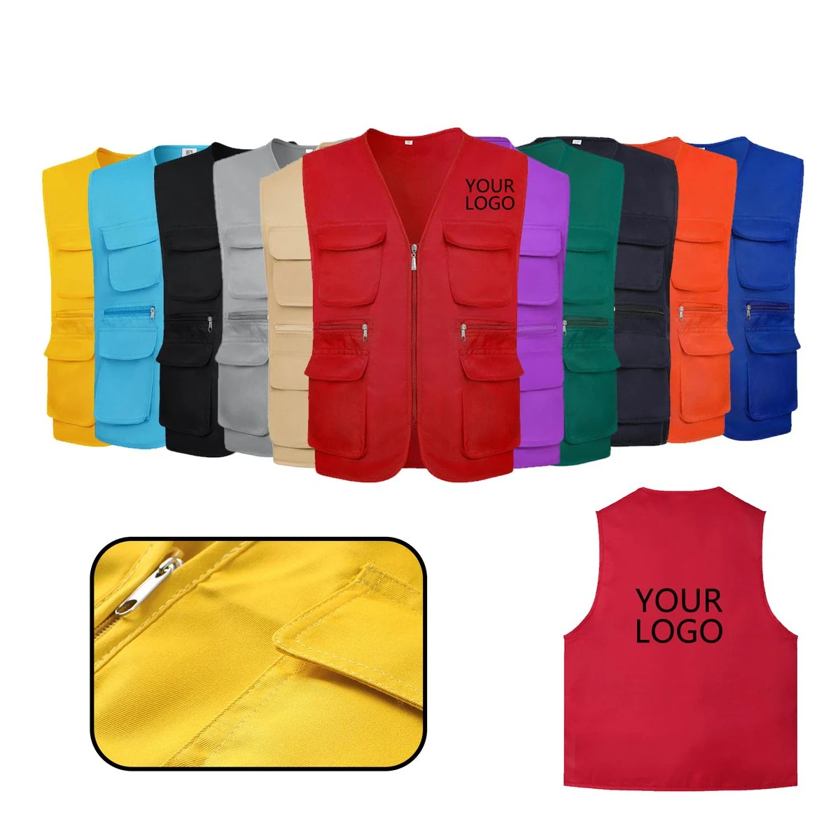 Vented Mesh Work Vest 1