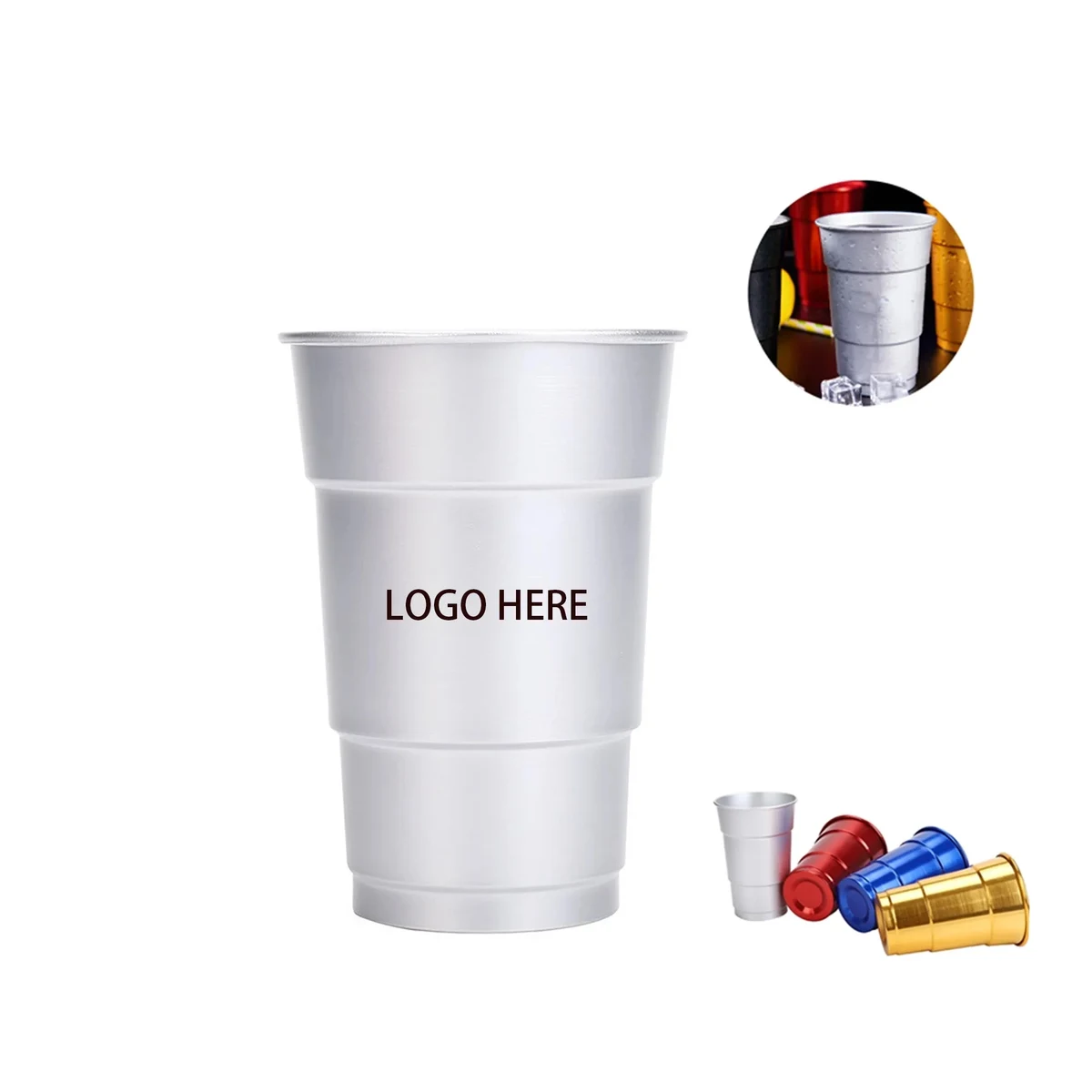 12oz Aluminum Cup 1