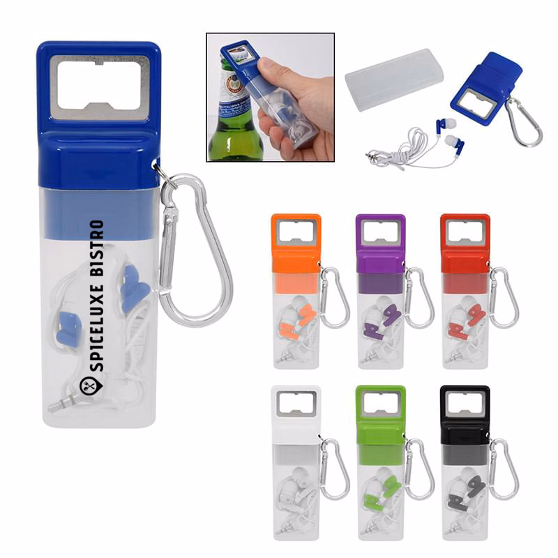 Ensemble Earbuds Set With Bottle Opener