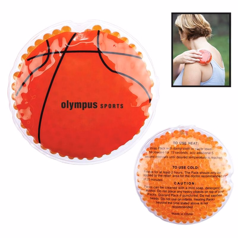 Hot/Cold Gel Pack "�? Sport Shapes - Basketball
