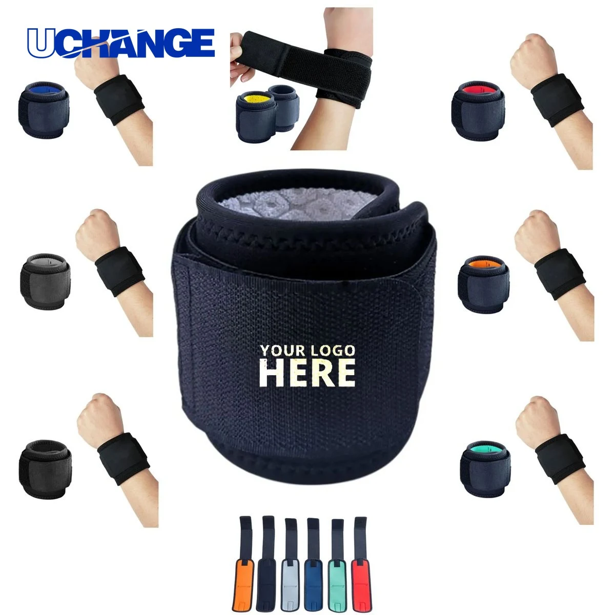 Compression Strap Sports Wrist Brace 1