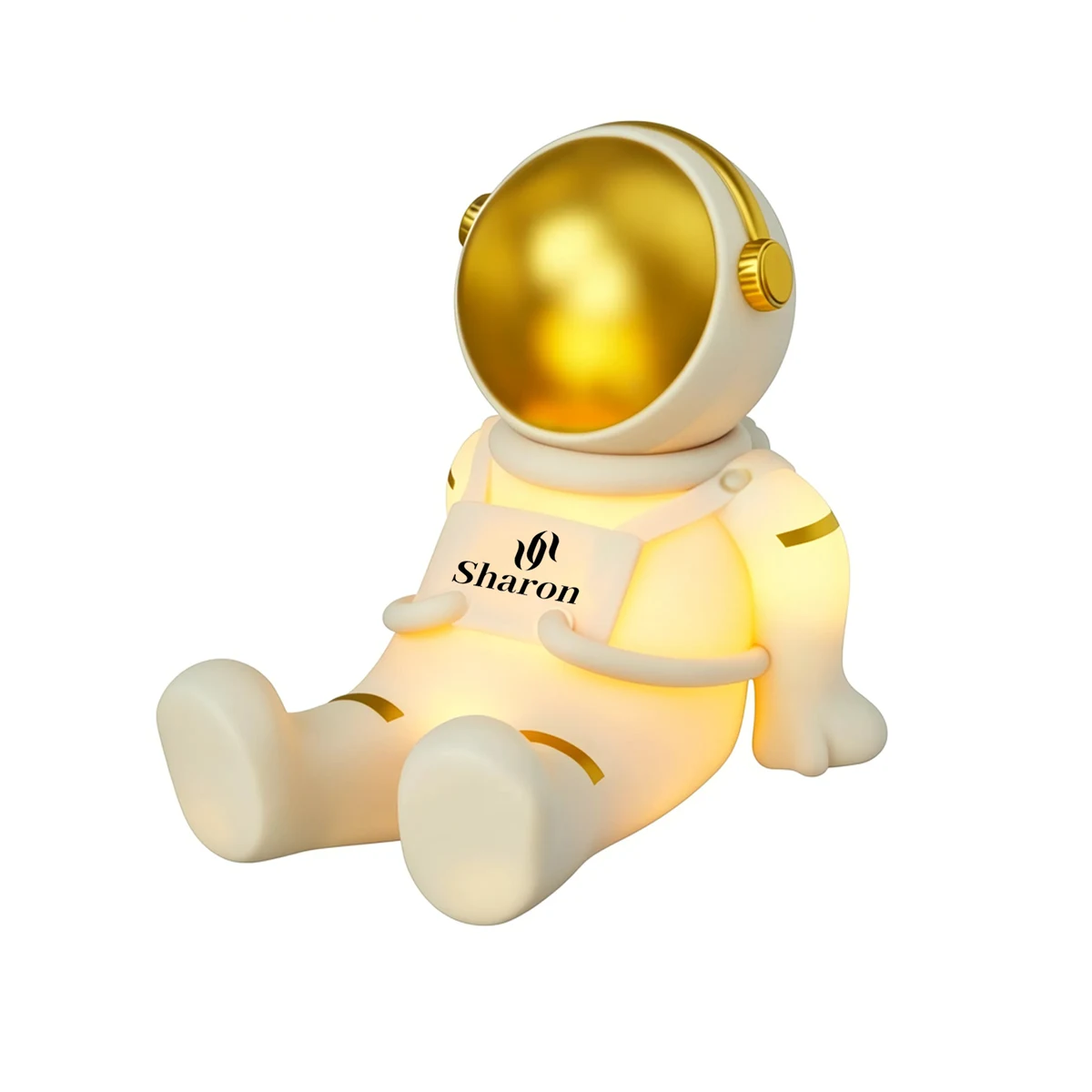 Astronaut Night Light Phone Holder 1
