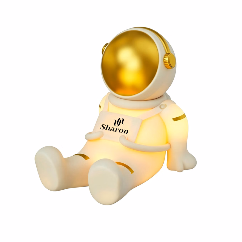Astronaut Night Light Phone Holder