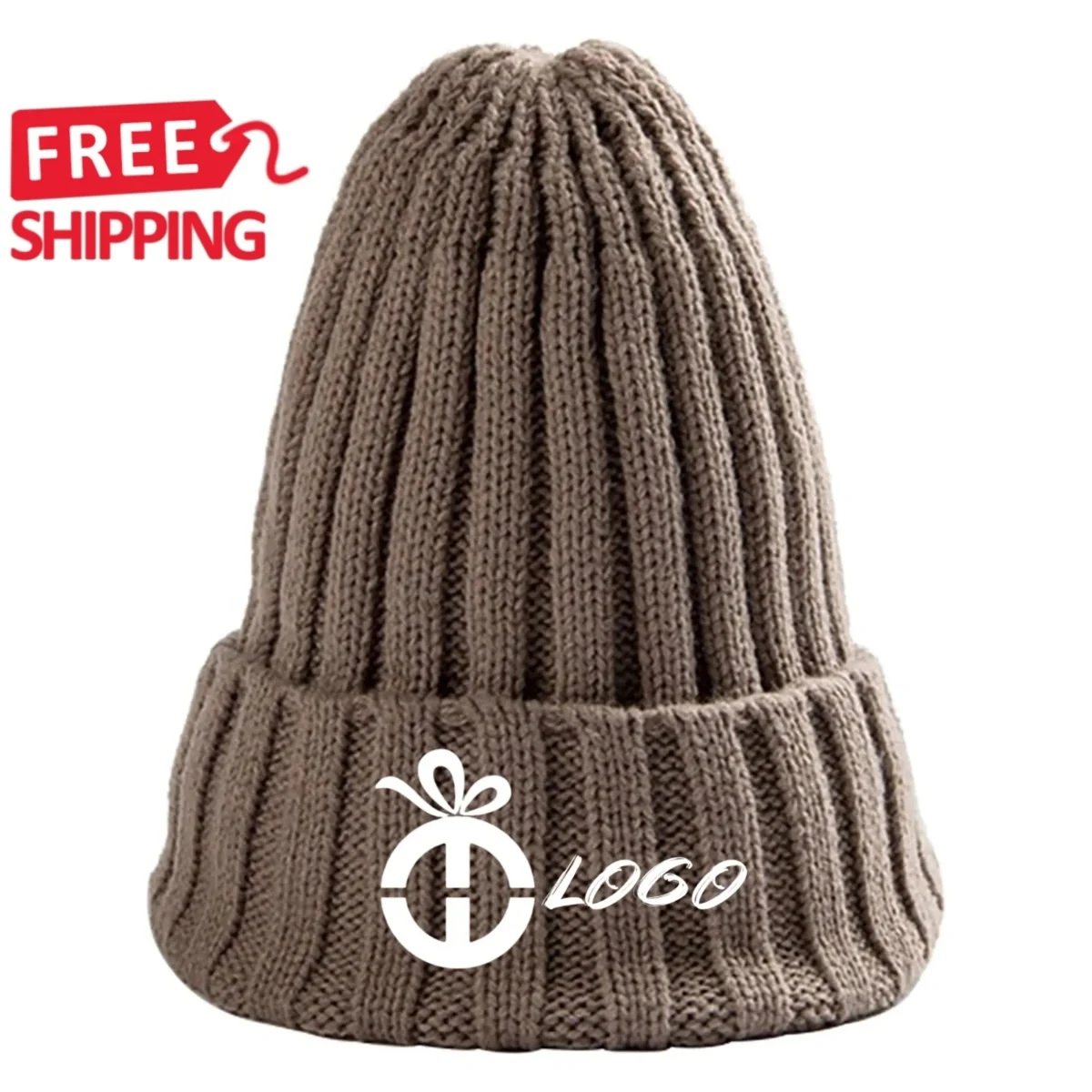 Brimless Knit Winter Beanie Hat 1