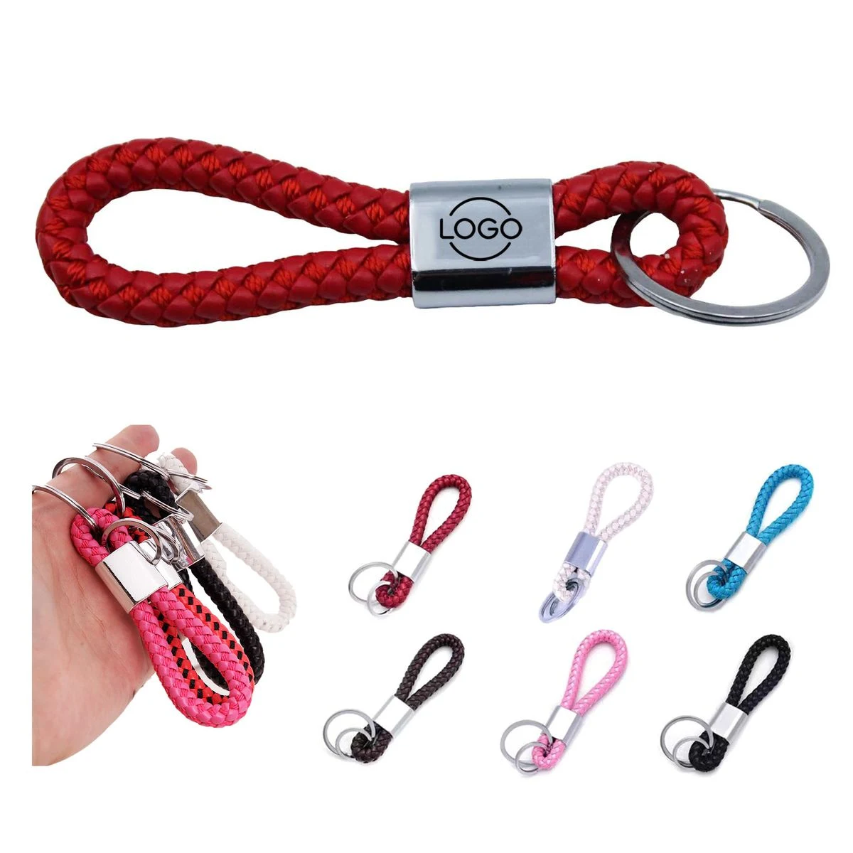 Braided Cord Keychain 1