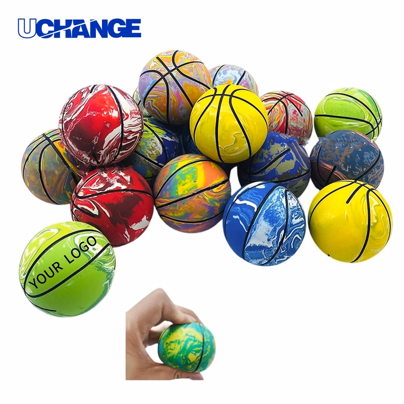 Mini Rubber Basketball Toy