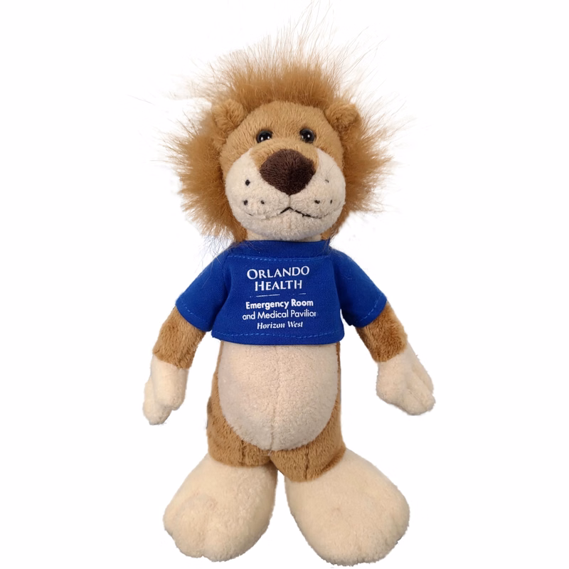Long Body Stuffed Animal 13" Lion