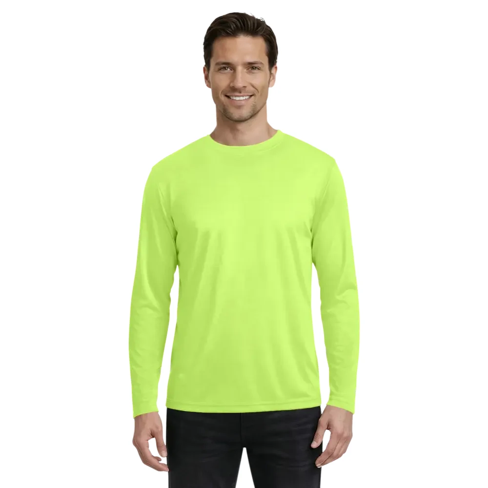 Adult Value Wicking L/S Tee 1