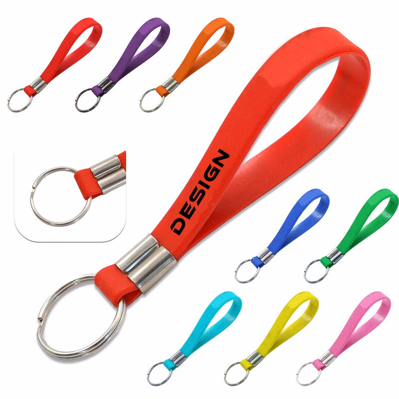 Silicone Keychains MOQ50