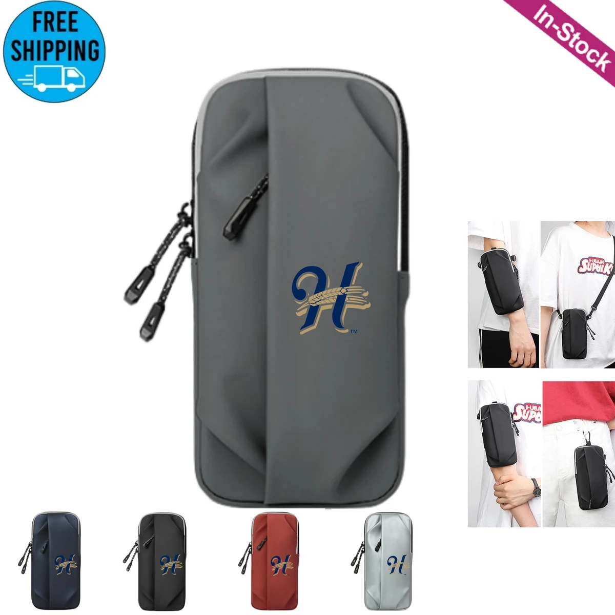 Small Crossbody Shoulder Holsters Bag with Arm Band 1