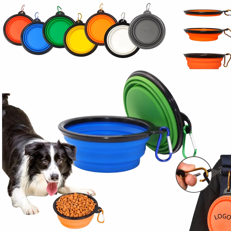 Portable Collapsible Dog Bowl