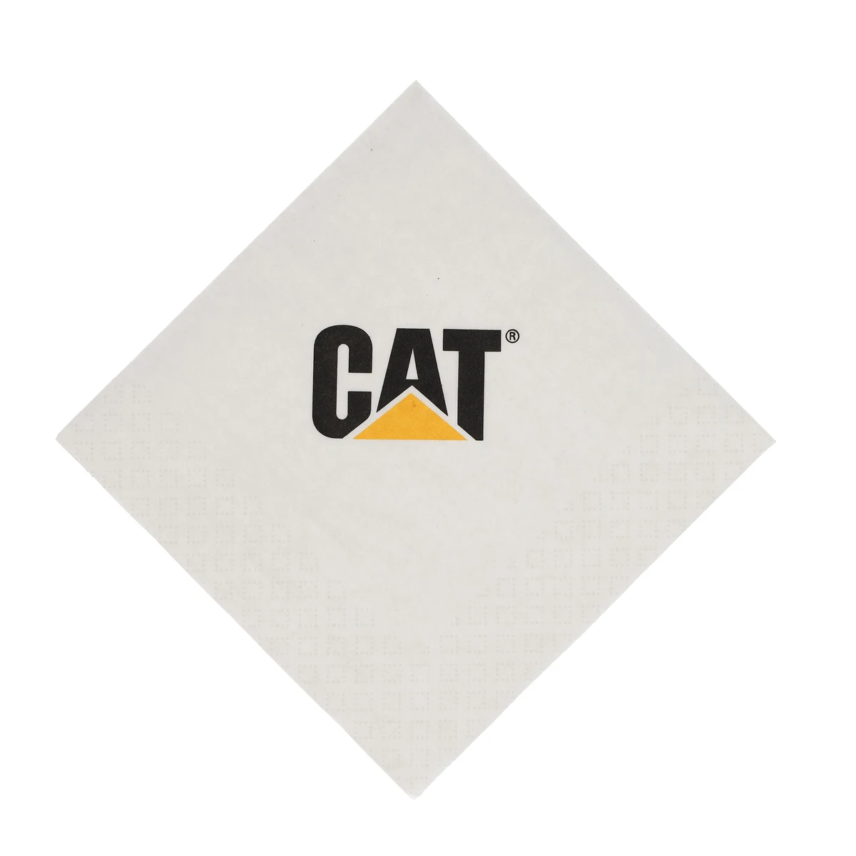 Luncheon Napkin 3 Ply 1/4 Fold White Tradition Print 1