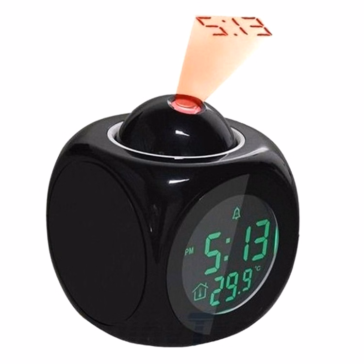 Projection Alarm Clock with Voice Talking Function