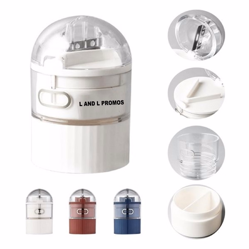 2 in 1 Pill Organizer with Cutter