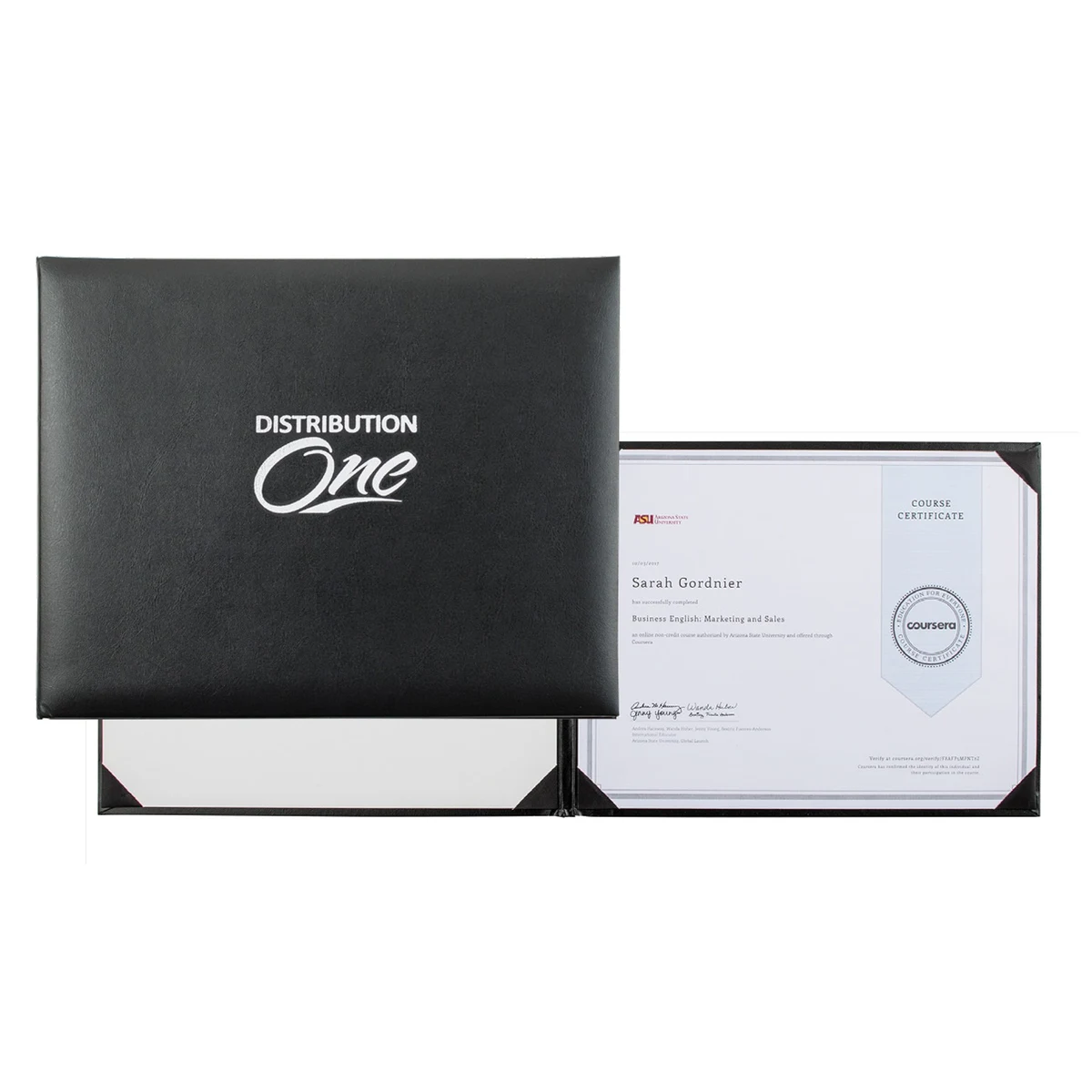 Leatherette Diploma Cover / Certificate Holder 1