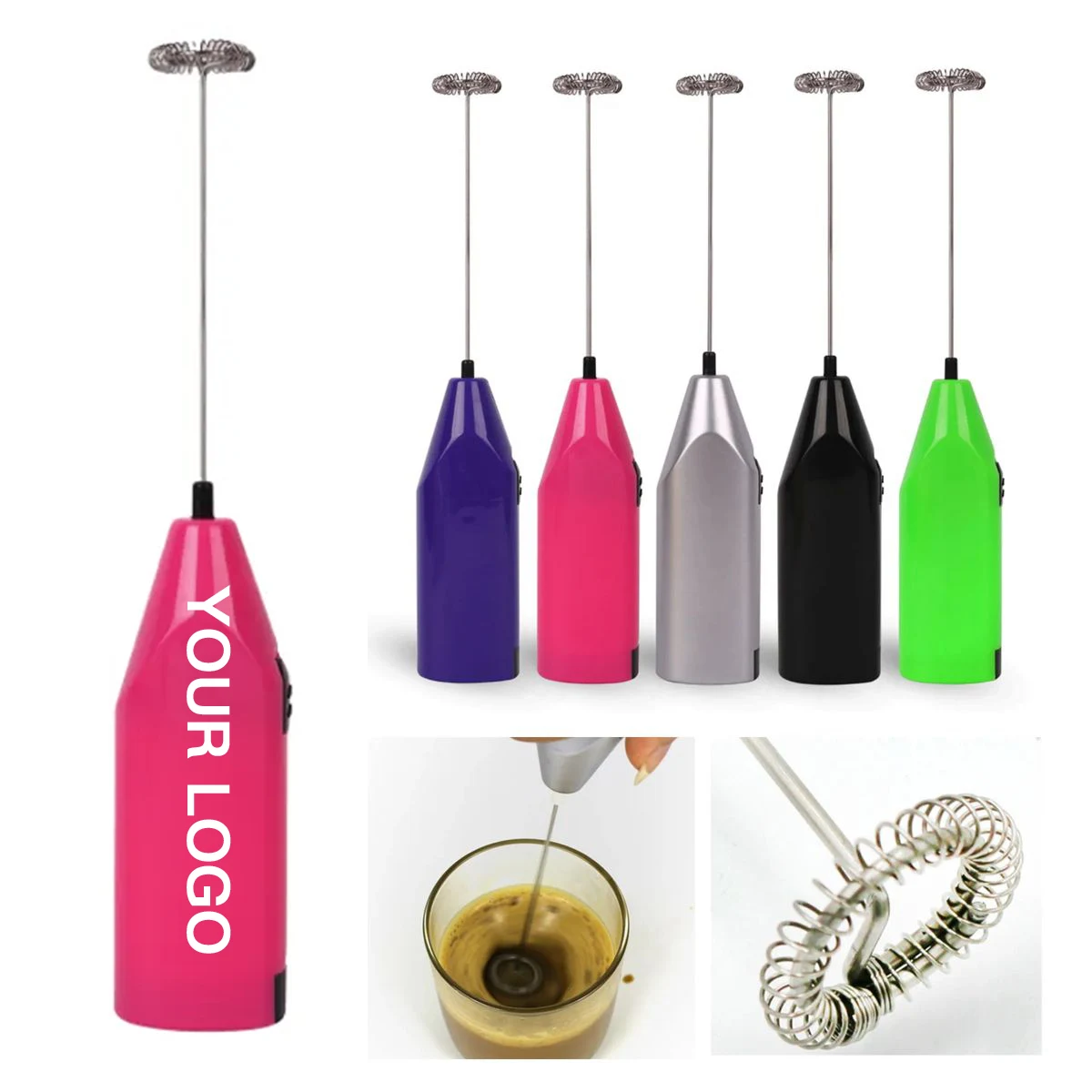 ABS Travel Electric Drink Whisk 1