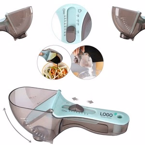 Adjustable Silicone Measuring Spoon With Dual Imperial And Metric Measurements
