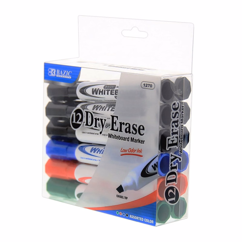 Dry-Erase Markers - Assorted Color 12 Pack