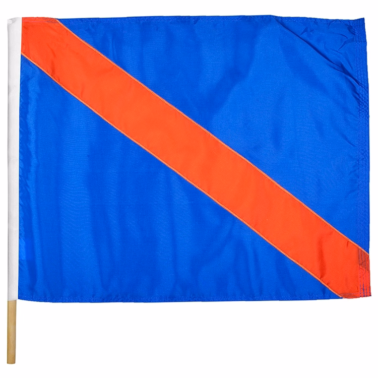 24" x 30" Move To Outside Polyester Auto Racing Flag