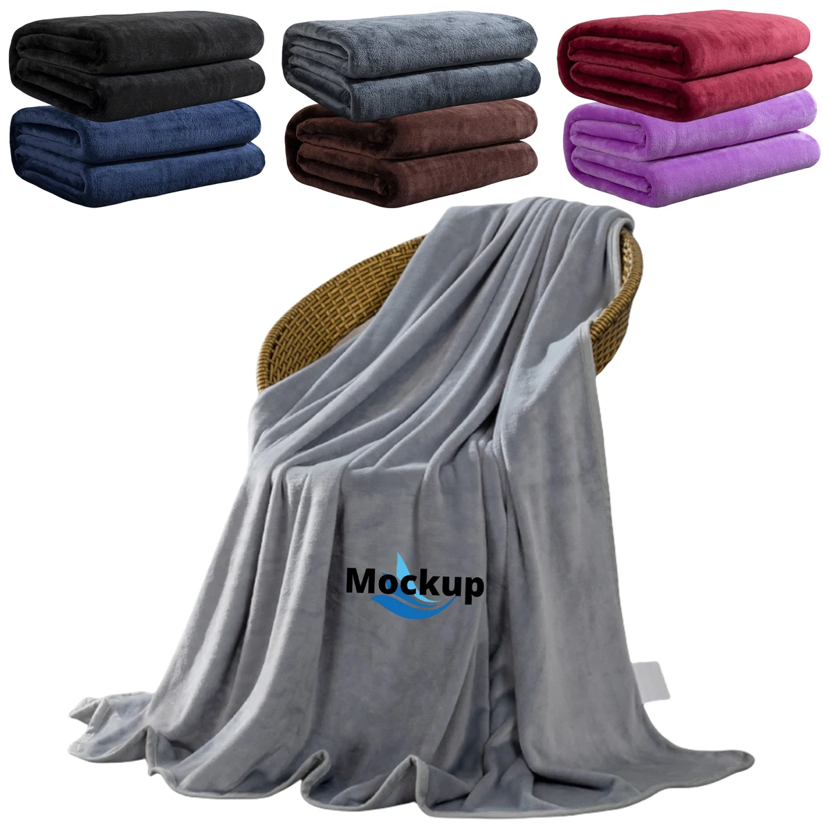 Breathable Soft Flannel Bed Blanket 1