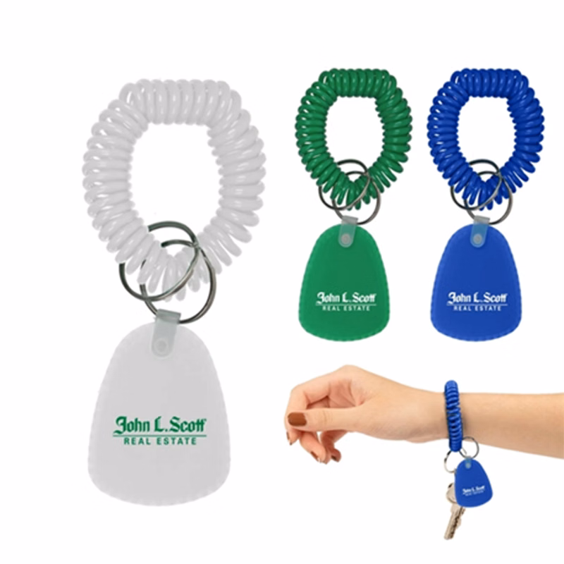 Wrist Coil Ring Keychain
