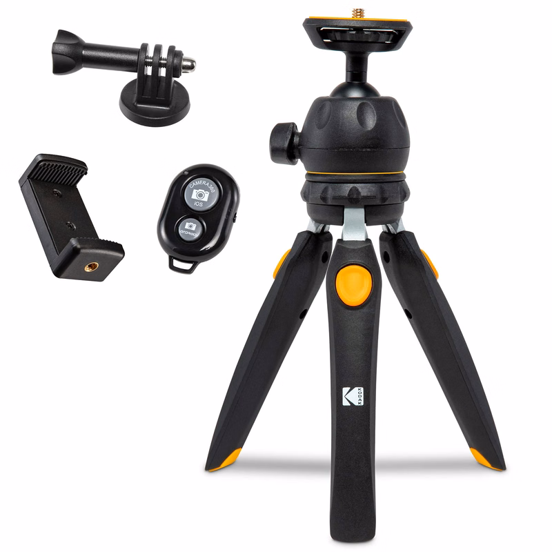Kodak Mini Tripod for Luma 75, Luma 150, Luma 350 with 360 Ball Head, Adjustable Compact 9" Tabl...