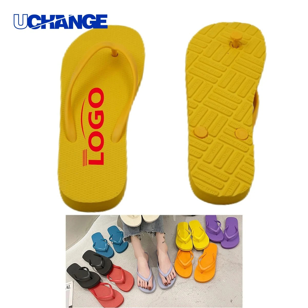 Foam Flip Flops with Arch Support 1