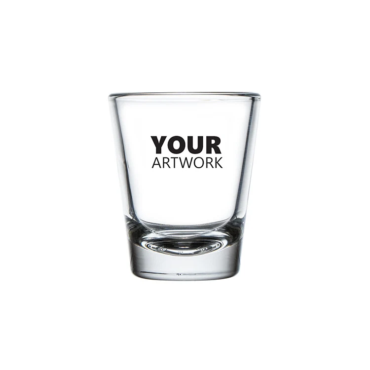 Clear Whiskey Shooter Glass 1