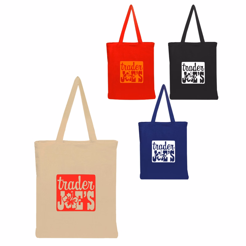 Union Printed - 4oz Color Cotton Canvas Tote Bags