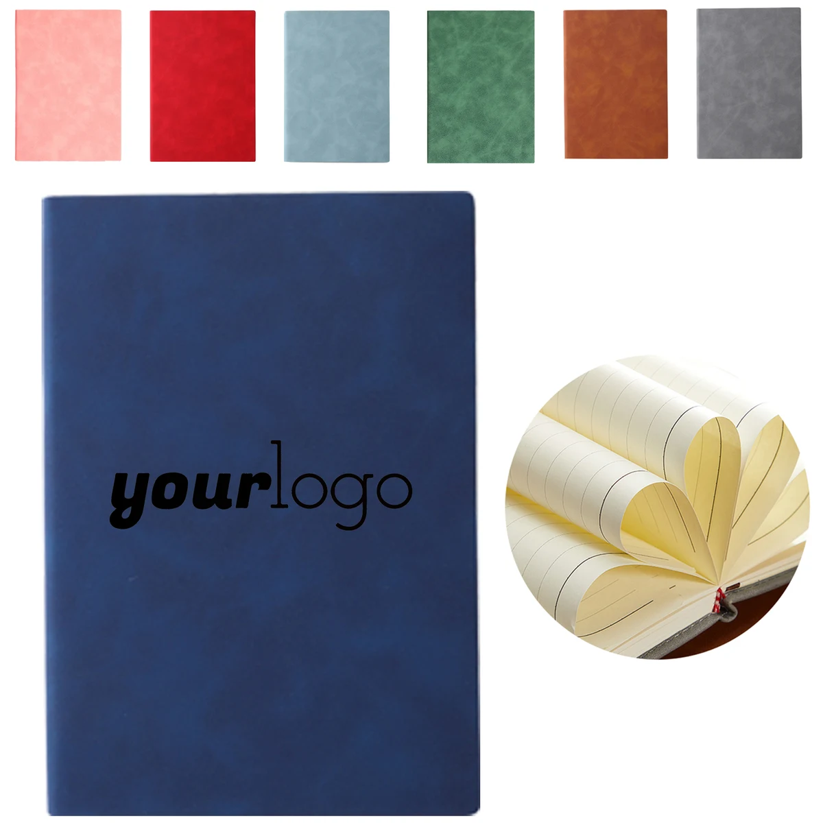 A5 Notebook Sheepskin Cover Diary 1