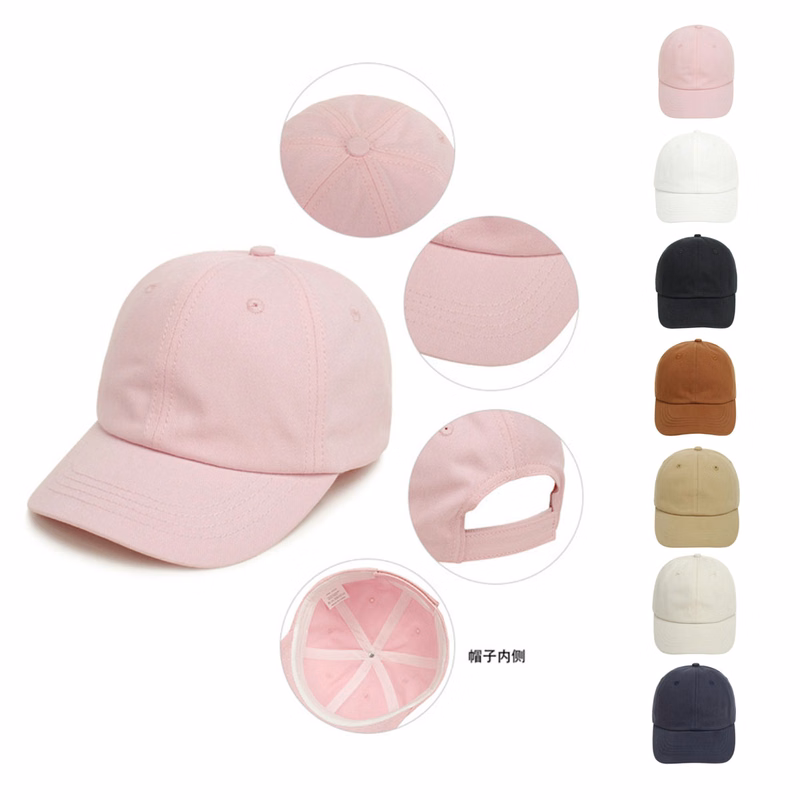 Washed Twill CapWashed Cotton CapTwill 6 PanelHat
