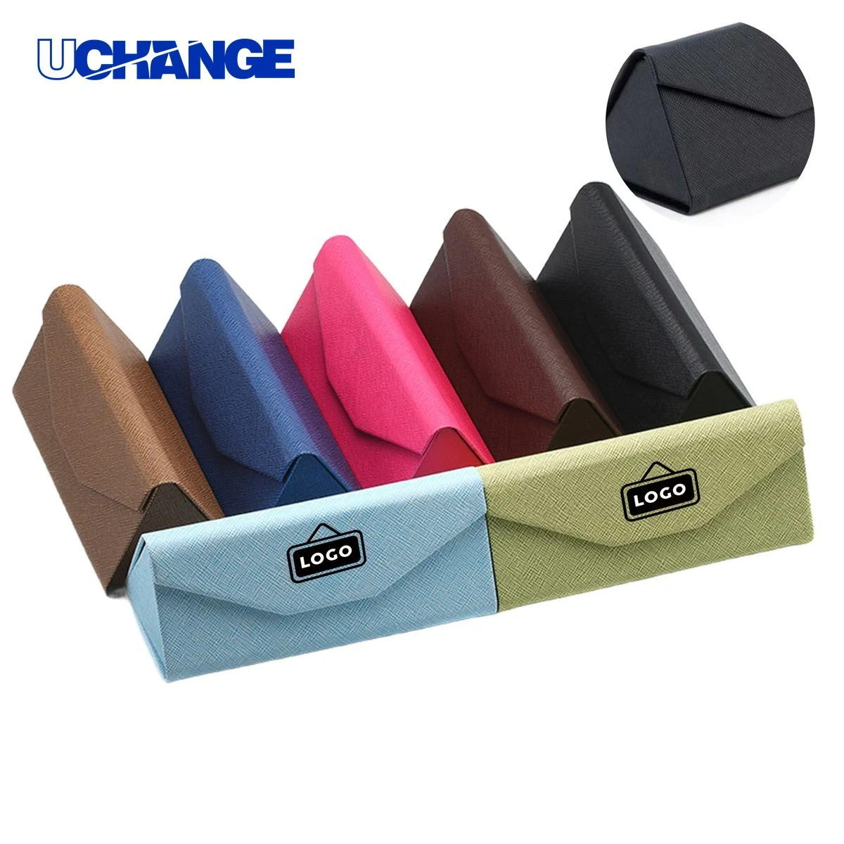 Eyewear Soft Interior PU Leather Sunglasses Case Organizer 1