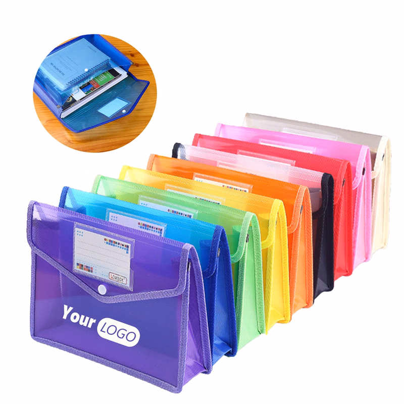 Vibrant Translucent Document Organizer Holders