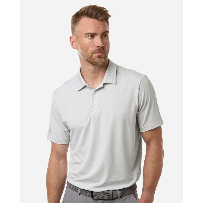 Adidas Men's 4-Way Stretch Printed Polo - A716 1