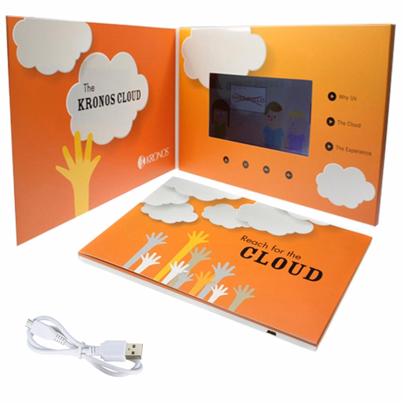 Mimosa 5" LCD Video Bi-fold Brochure