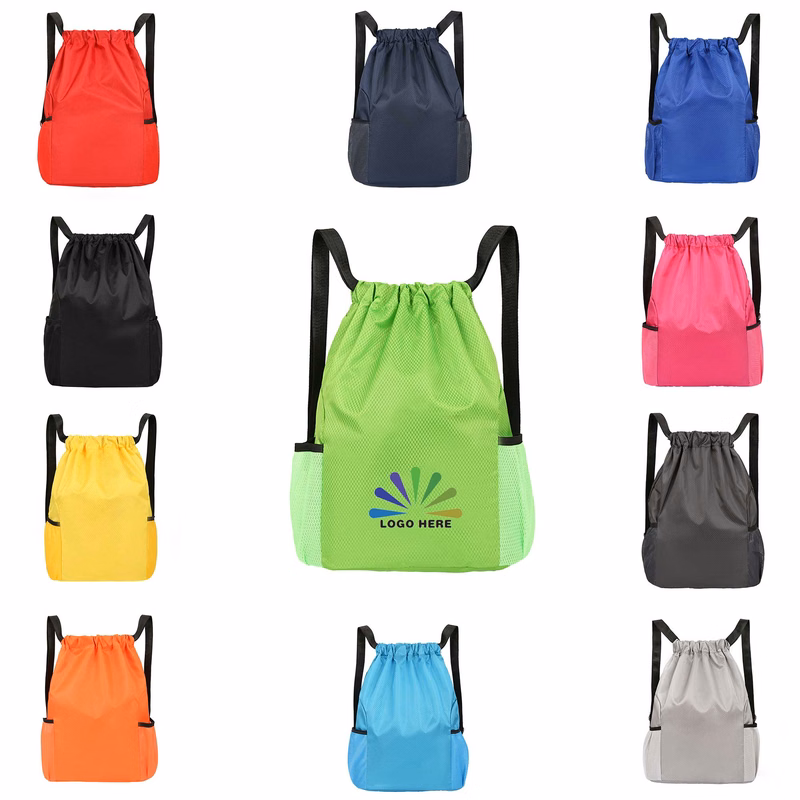 Sports Drawstring Backpack Bag