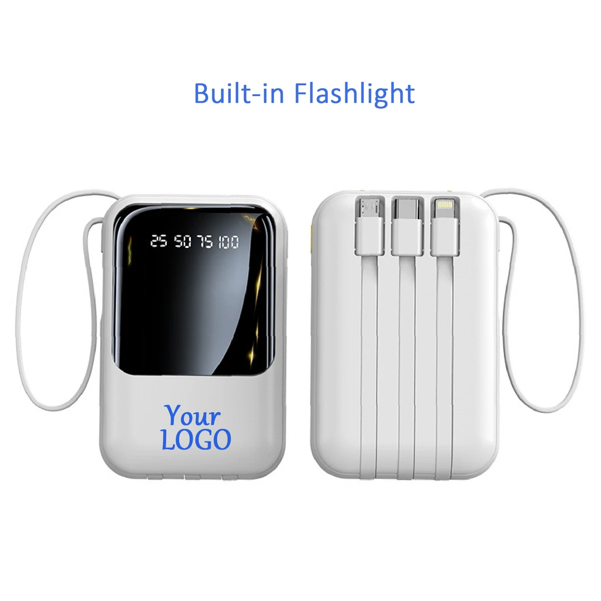 Flashlight Power Bank Large Display 1