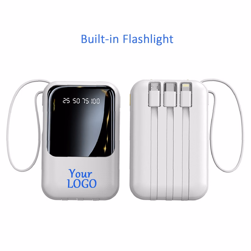 Flashlight Power Bank Large Display