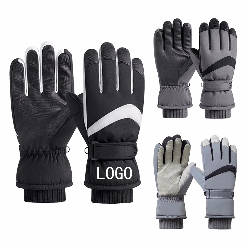 Outdoor Thick Waterproof And Windproof Touch Screen Gloves