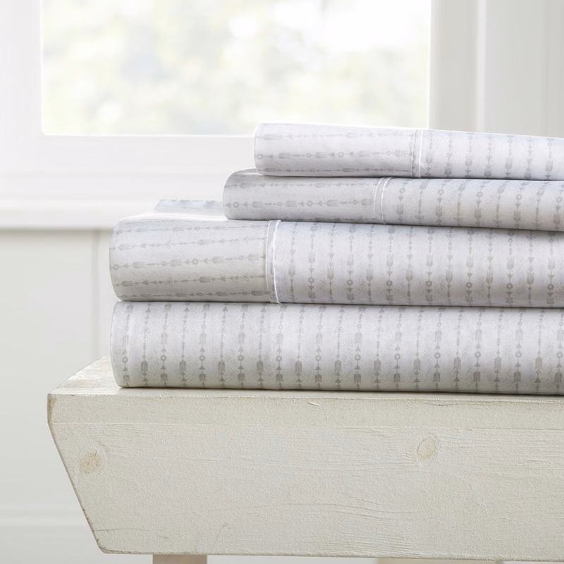 Bed Sheet Sets - Gray Twin Arrow Design 3 Set