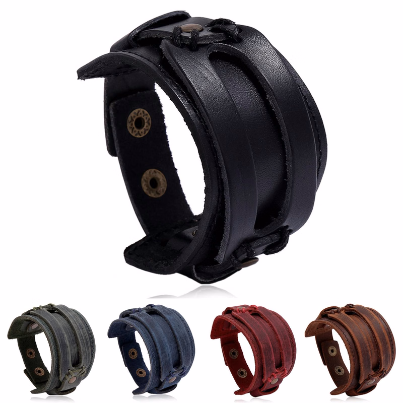 PU Retro Punk Bracelet