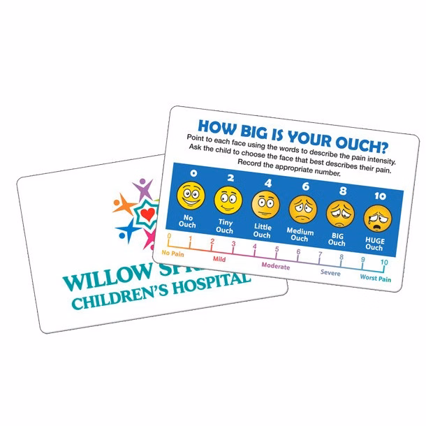 Pain Assessment Card, Wide
