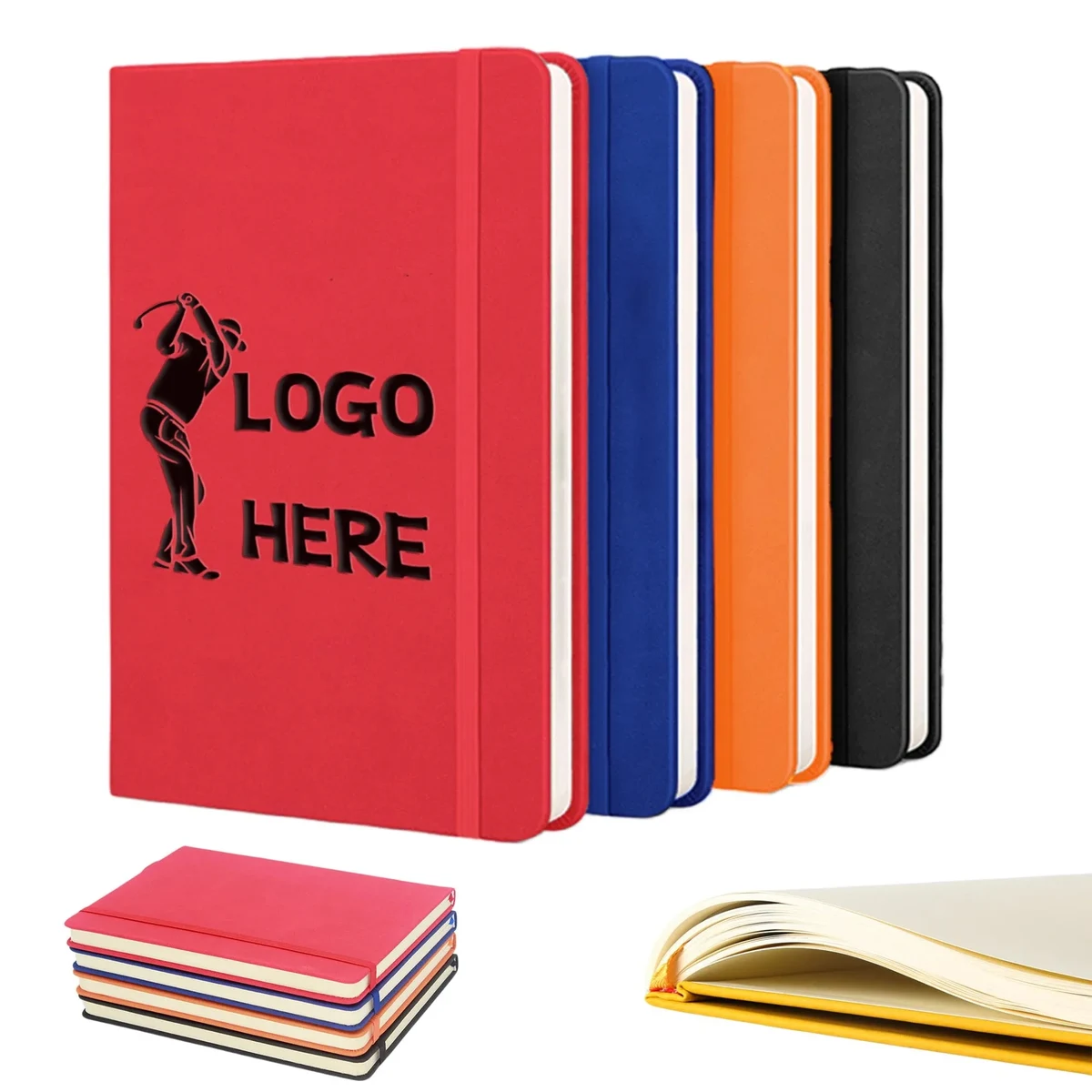 MOQ50 Elastic Band Notebook 1