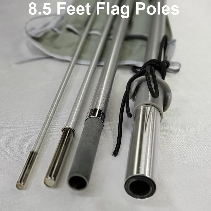 Elbow Banner™ Rectangle Flag Pole Only - 8.5' 1