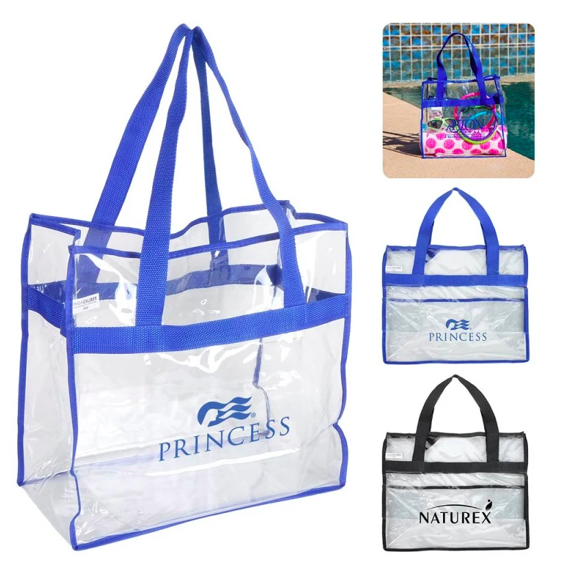Custom PVC Tote Bags With Handles 1